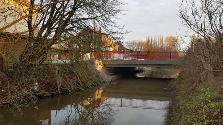 Ersatzneubau der Brücke über das Blexer Sieltief in Nordenham