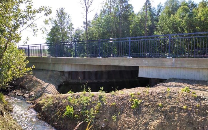 Brücke über die Wedde