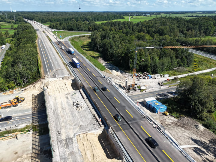 Brückenneubau an der Anschlussstelle Bremerhaven-Wulsdorf (A27)