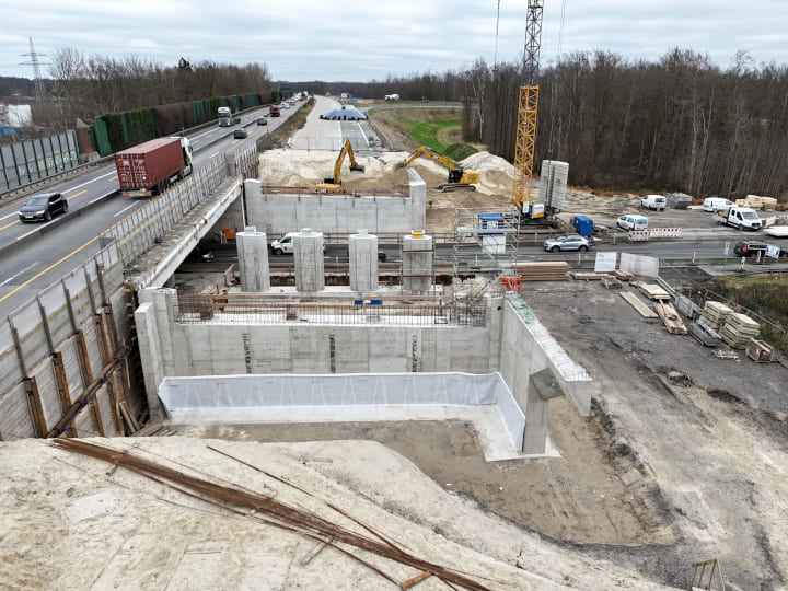 Brückenneubau an der Anschlussstelle Bremerhaven-Wulsdorf (A27)